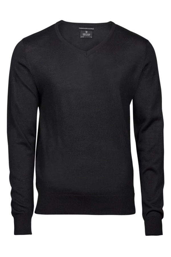 Herren-Pullover mit V-Ausschnitt