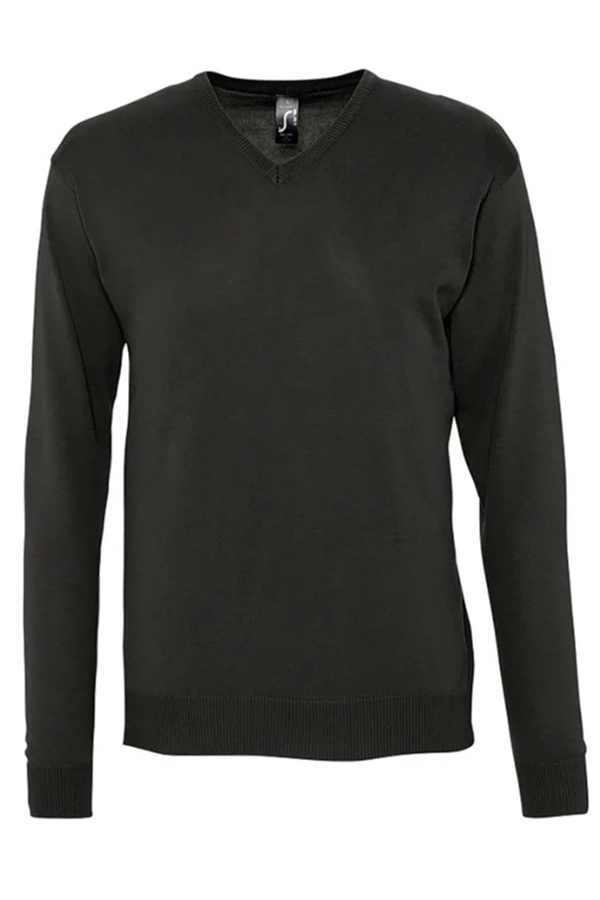 Herren-Pullover mit V-Ausschnitt