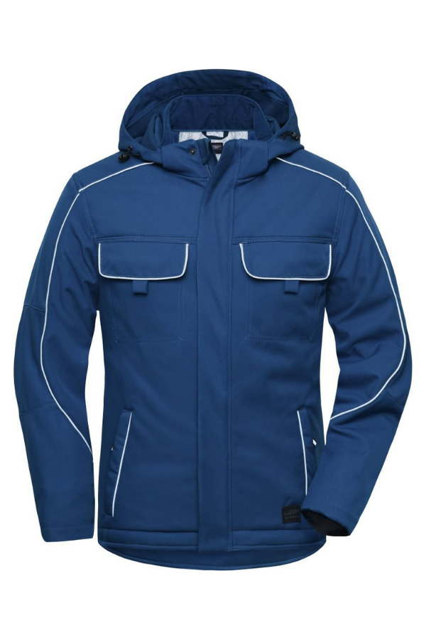Workwear Softshell Padded Jacket - Solid