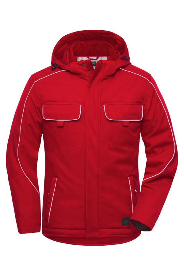 Workwear Softshell Padded Jacket - Solid