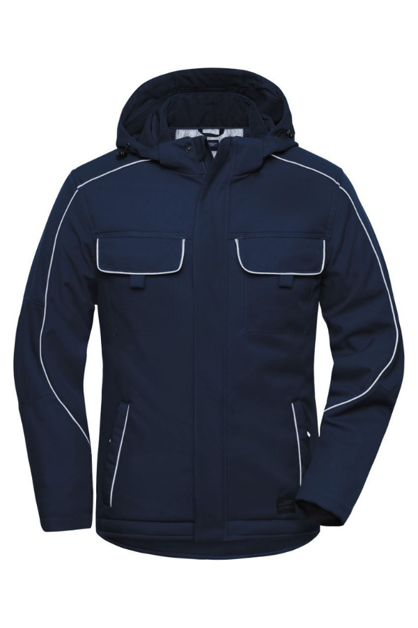 Workwear Softshell Padded Jacket - Solid