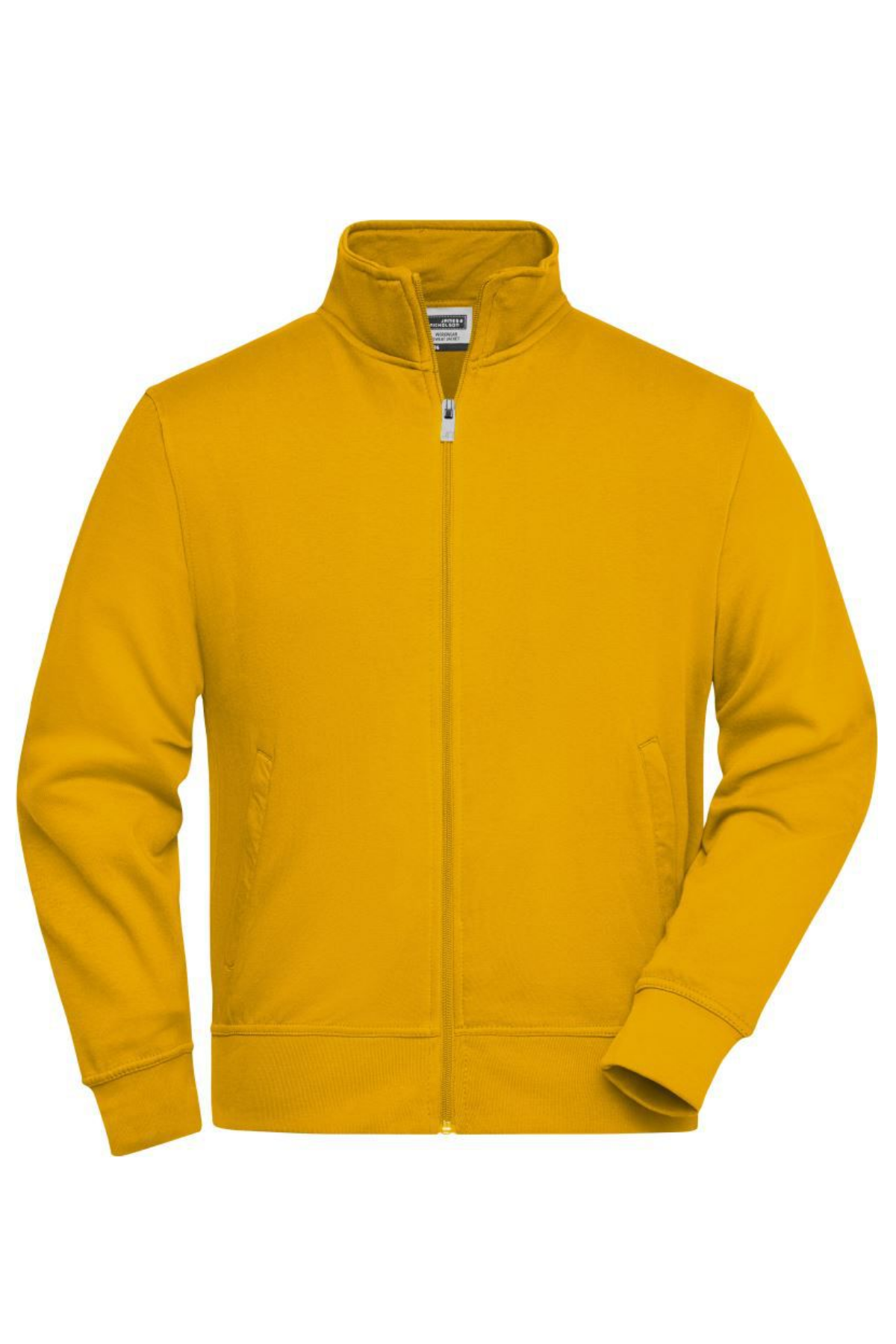 Sweat Jacket with Stand-Up Collar
