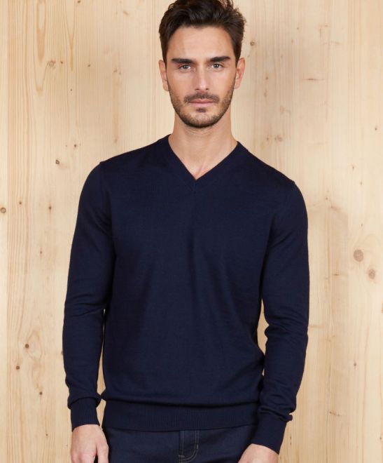 Men's V-Neck Pullover